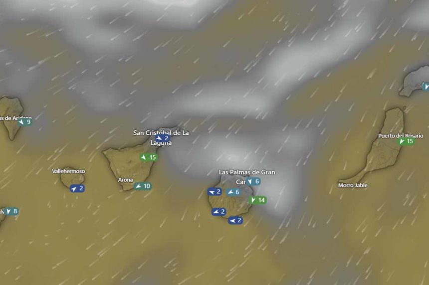 El tiempo en Canarias AEMET