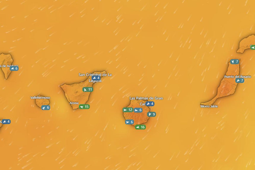 El tiempo en Canarias AEMET