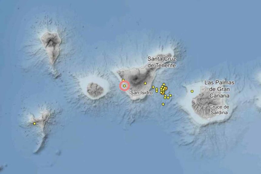 Últimos terremotos en Canarias - IGN