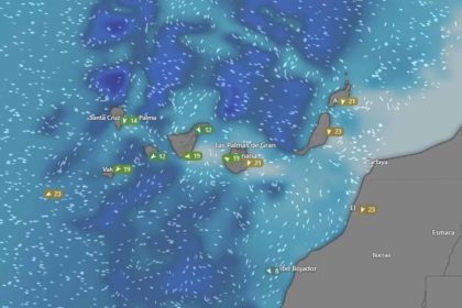Prealerta por viento en Canarias con rachas fuertes y mala mar - AEMET