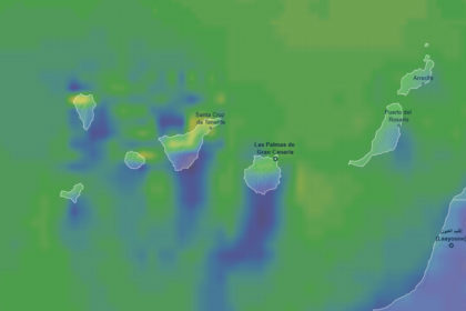 AEMET prevé intervalos nubosos y mar de fondo del noroeste en Canarias este jueves, con viento que se intensificará por la tarde