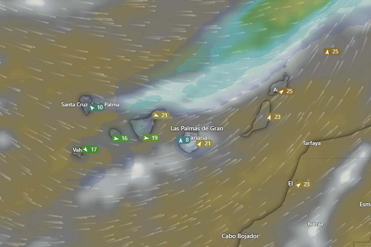 Mapa meteorológico de Canarias - AEMET