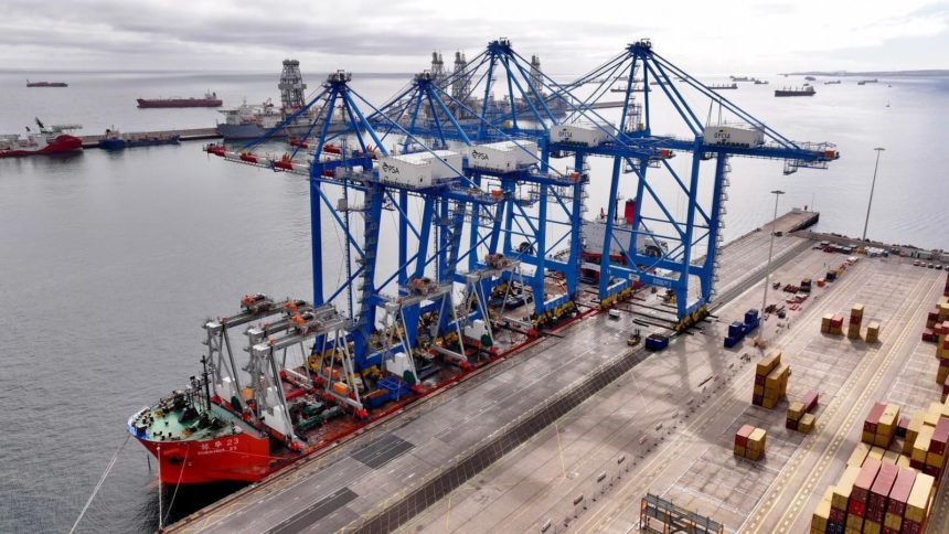 Opcsa - Puerto de Las Palmas - Gruas postpanamax