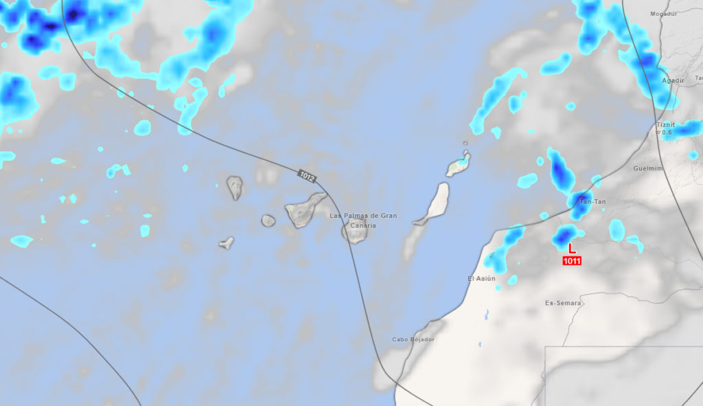 Borrascas Samuel y Therese en Canarias - AEMET