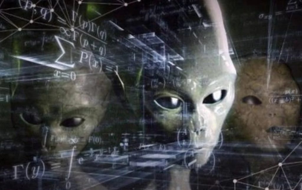 Radiotelescopio observando el espacio profundo mientras científicos buscan posibles señales de civilizaciones extraterrestres