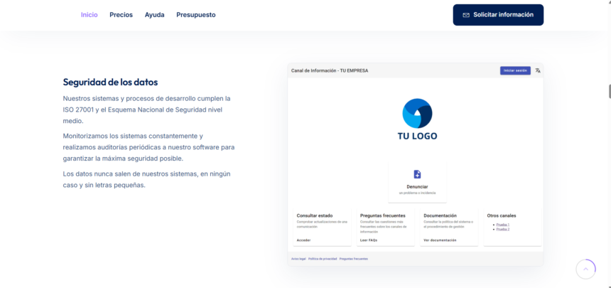 Canal de denuncias para empresas