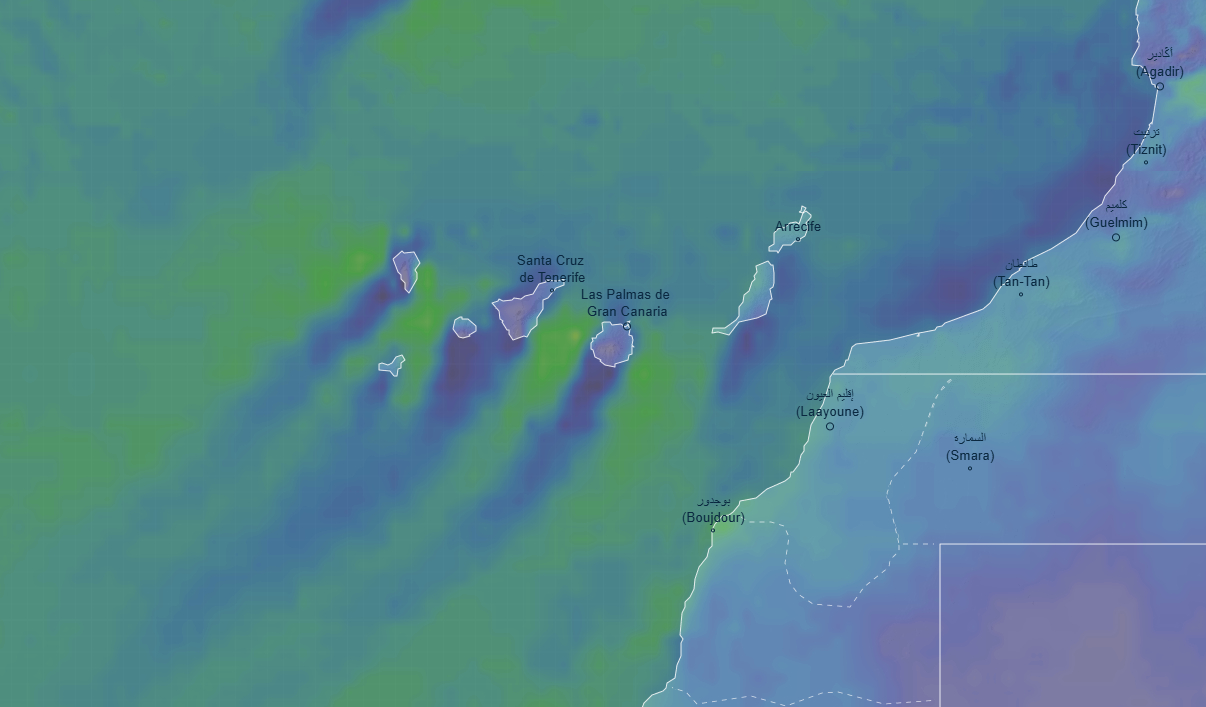 Se va la calima y llega el cambio: la AEMET anuncia una DANA en Canarias que dejará lluvias varios días - AEMET