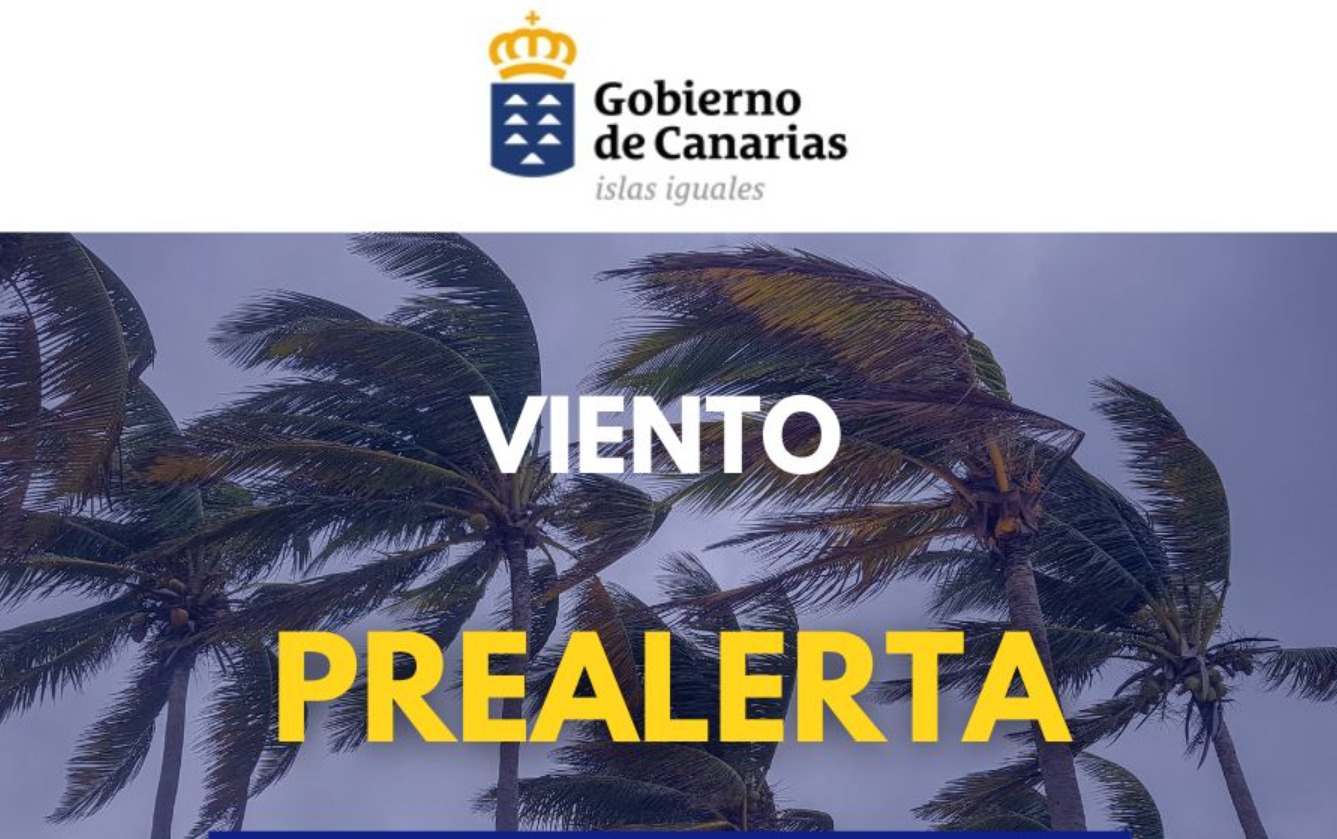 El Gobierno de Canarias activa la prealerta por viento y costas: la AEMET avisa de rachas que superarán los 80 km/h en cinco islas