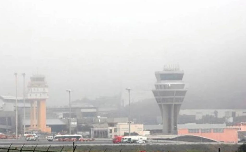 Cinco vuelos camino del Sur: el mal tiempo afecta al Aeropuerto de Tenerife Norte este miércoles - Canarias