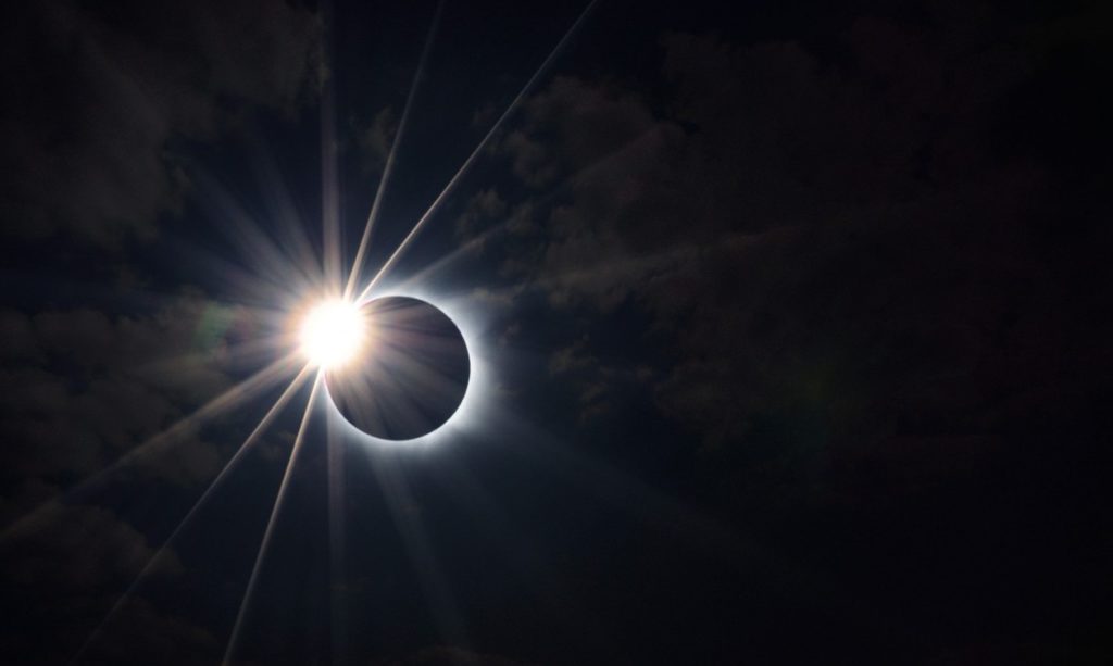 Eclipse en Canarias 28 agosto