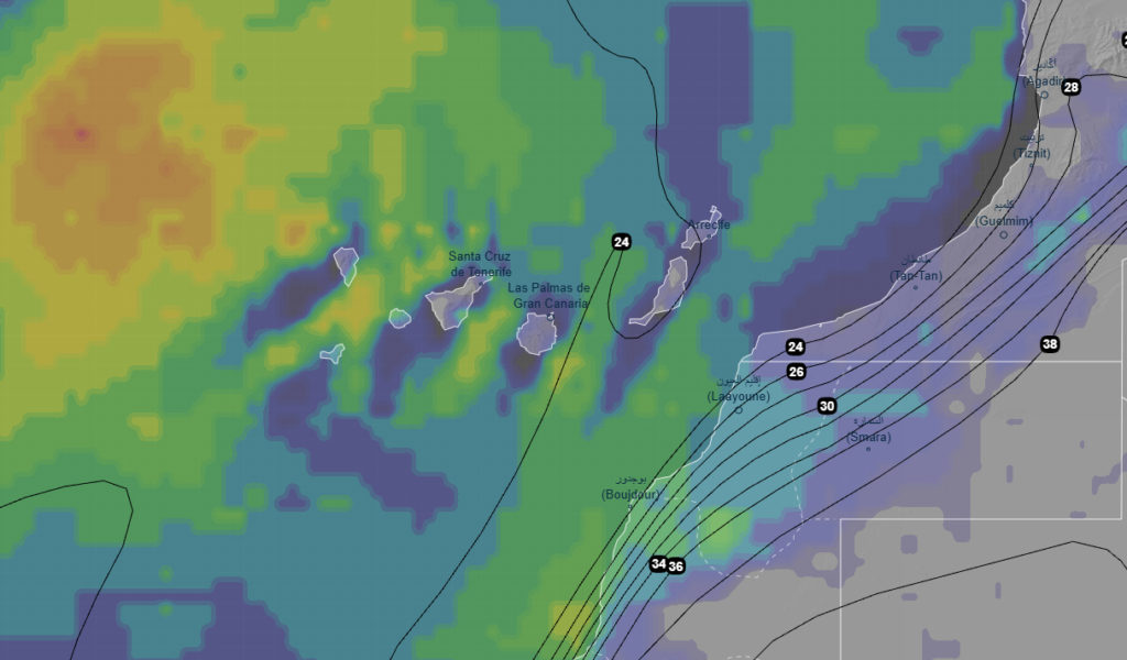 El tiempo actualizado en Canarias - METEORED