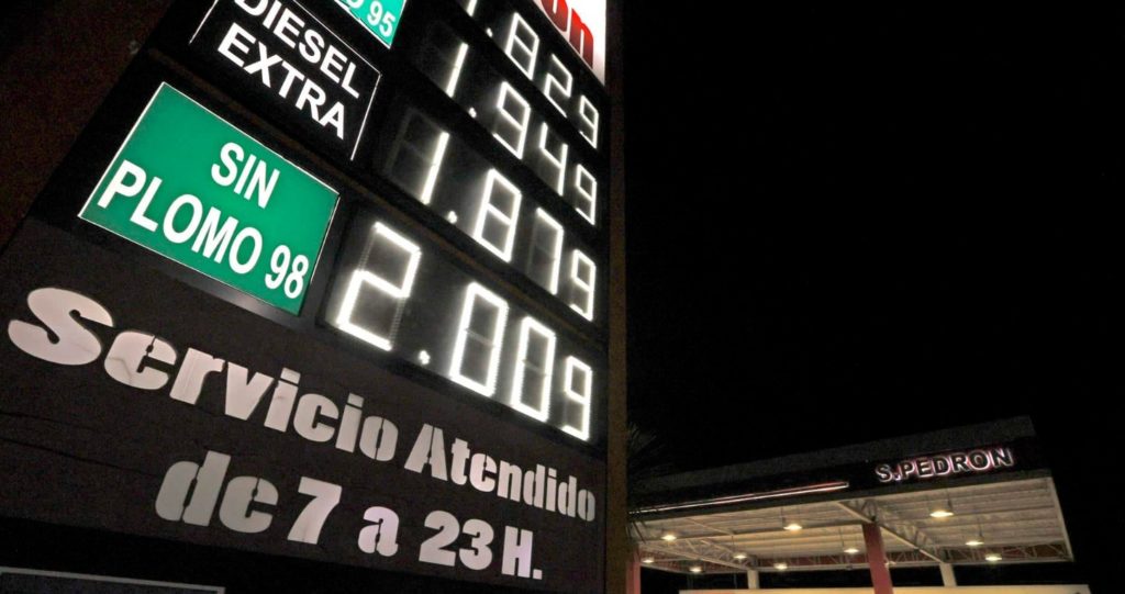 Gasolineras en Canarias