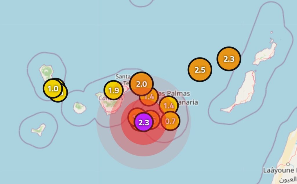 Terremoto en Canarias - IGN