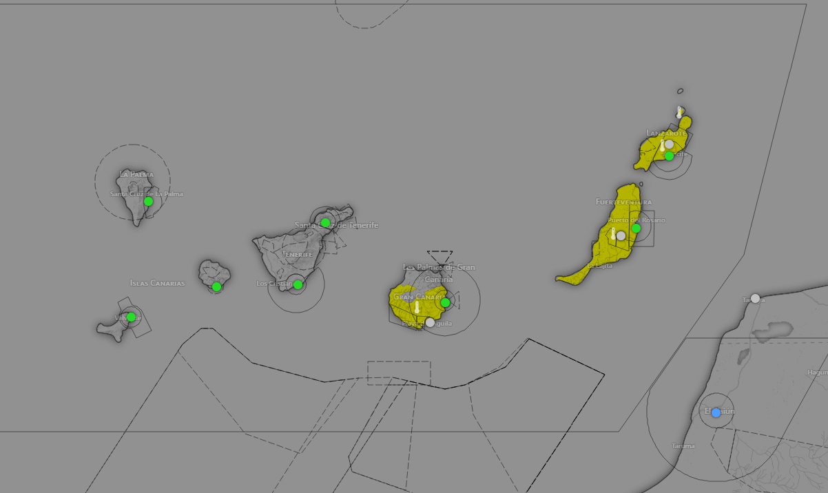 Avisos amarillos en Canarias - AEMET