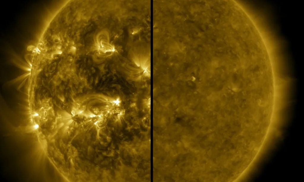 El Sol capturado por la NOAA
