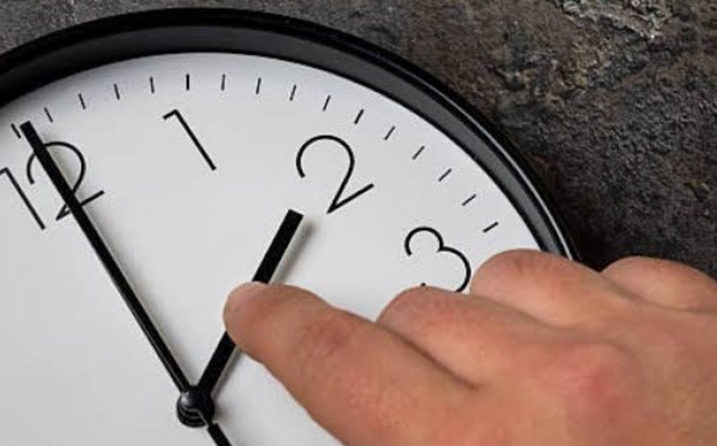 Cambio de hora en Canarias