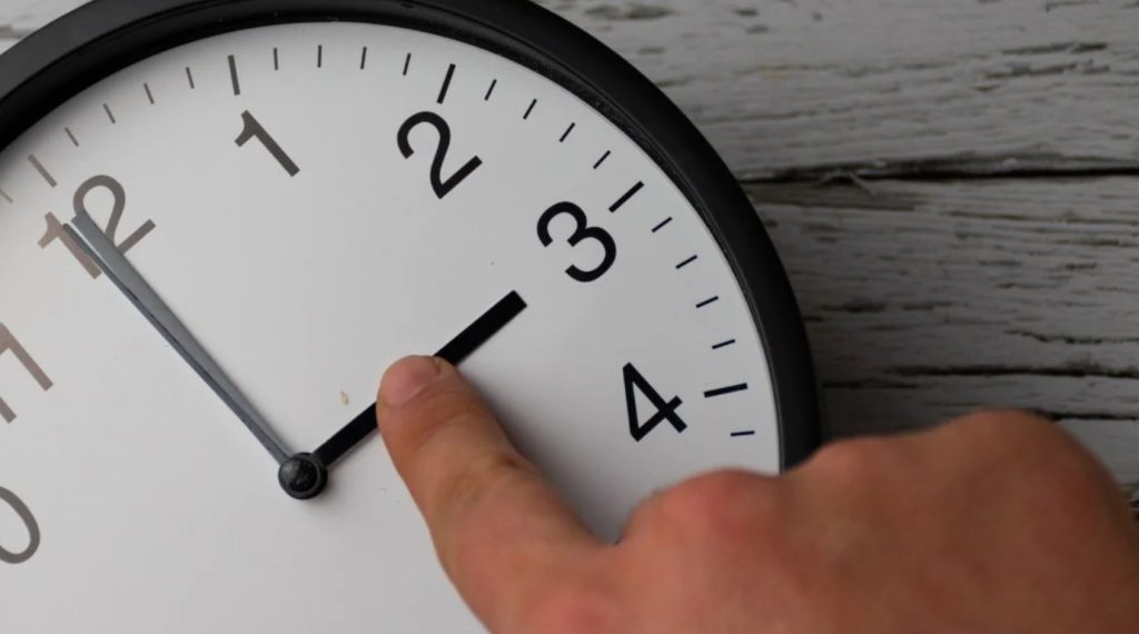 Cambio de hora en Canarias