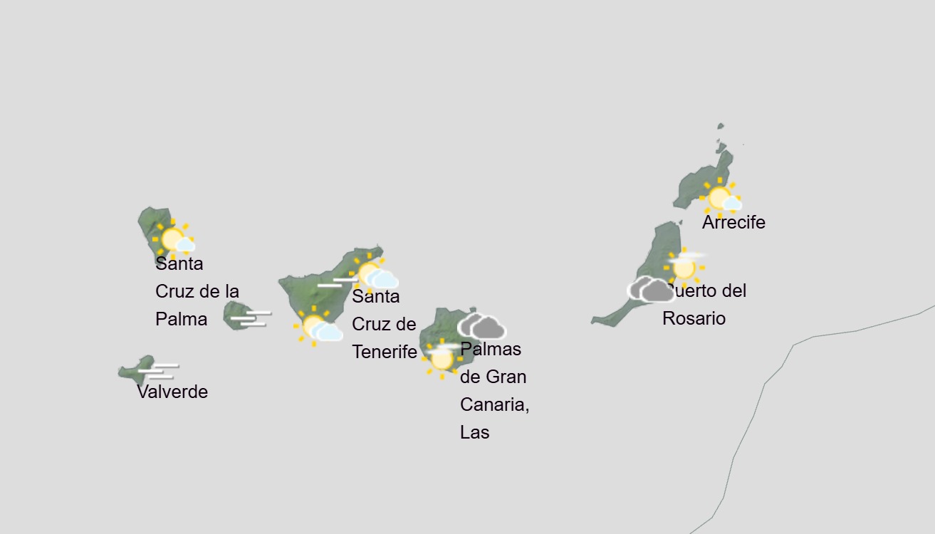 El tiempo hoy en Canarias - AEMET