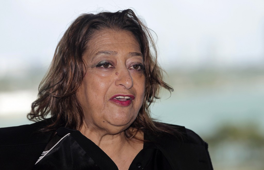 Zaha Hadid. | REUTERS
