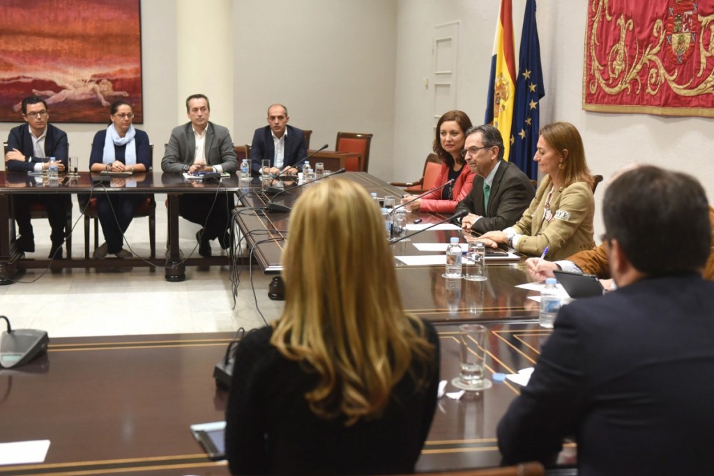Comisión estudio del sistema electoral en el Parlamento de Canarias. / SERGIO MÉNDEZ
