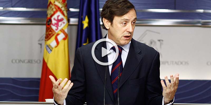 Rafael Hernando, portavoz en el Congreso del PP