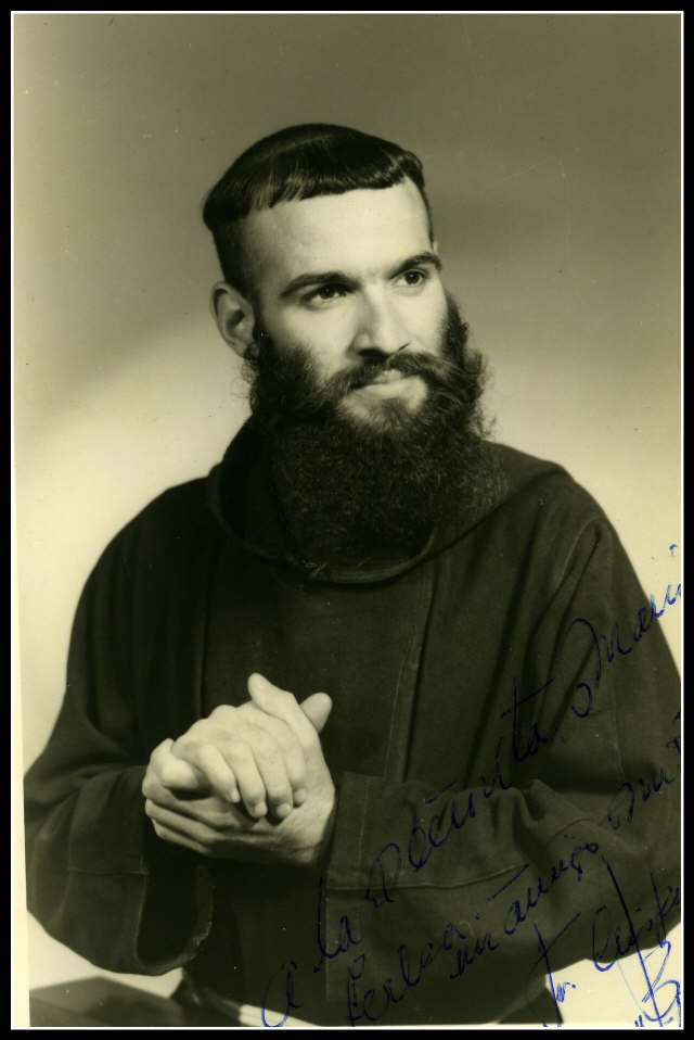 El padre Antonio, como fraile. Cedida