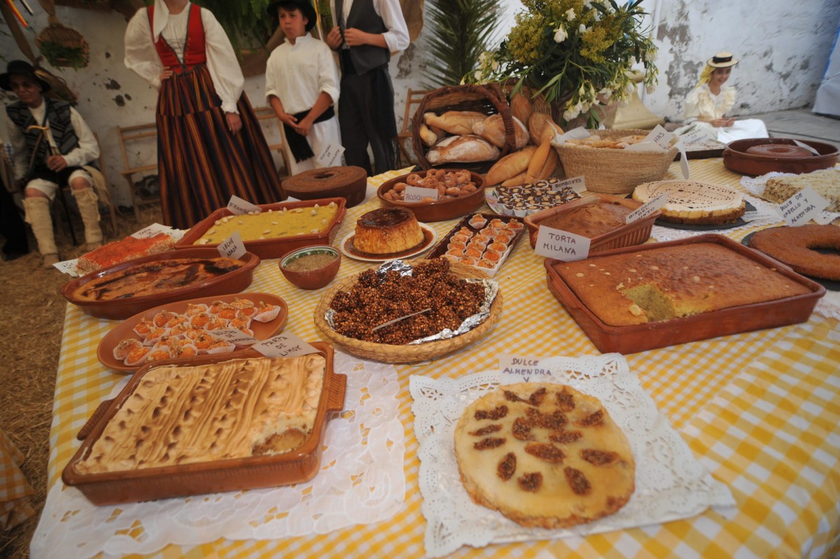 El concurso de pasteles típicos es uno de los más populares.DA