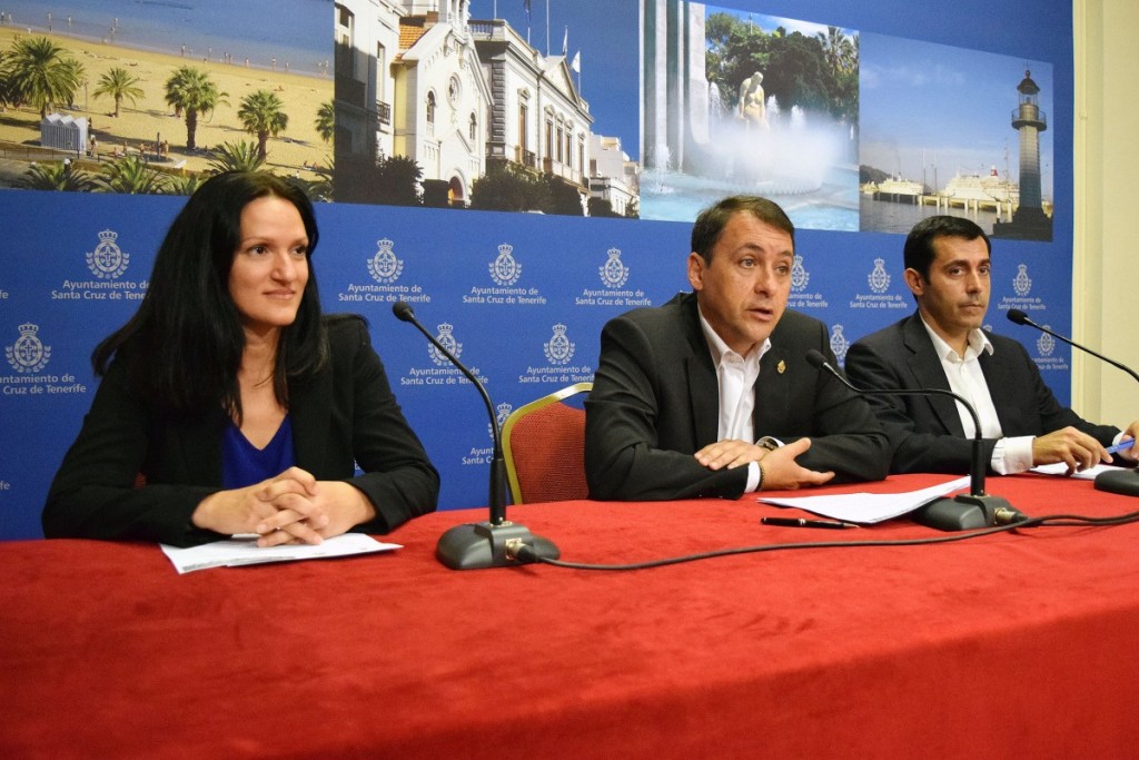 Zaida González, José Manuel Bermúdez y Juan José Martínes