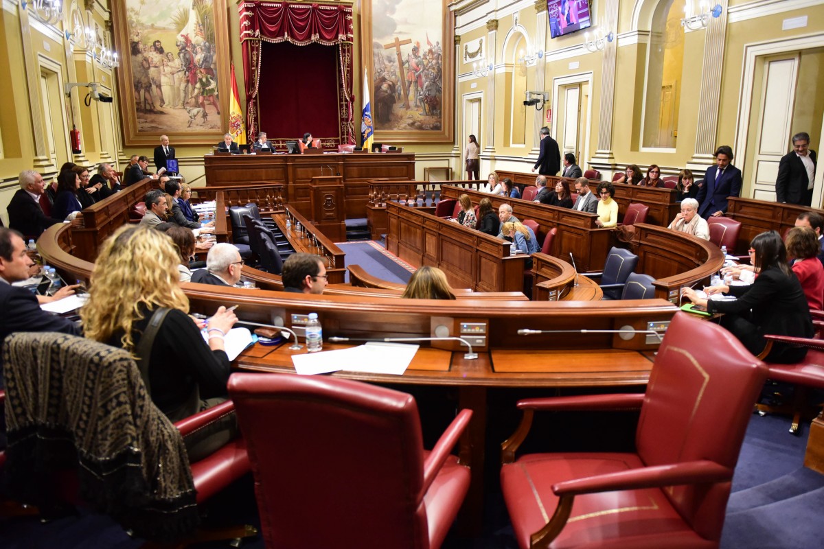 El Parlamento autonómico, durante un pleno celebrado este año. / SERGIO MÉNDEZ
