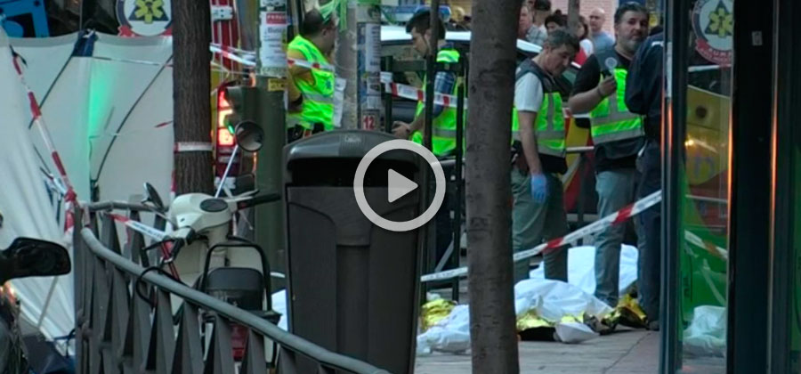 Asesinadas tres personas en un despacho de abogados de Madrid