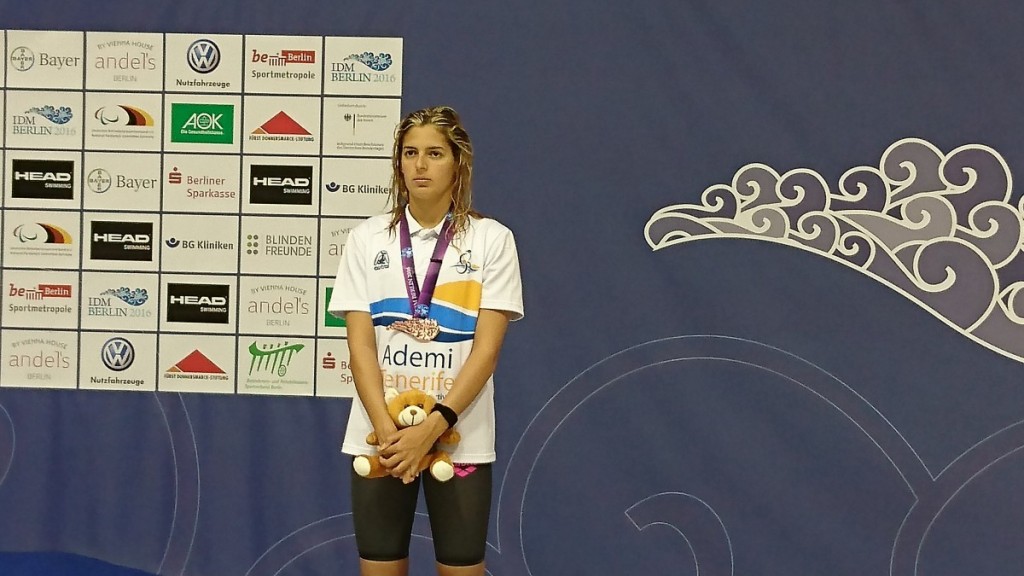 La nadadora insular sigue siendo referente a nivel mundial en el mundo de la natación adaptada. Diario de Avisos