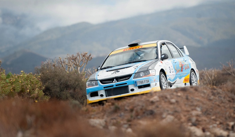 Marco Lorenzo y Mario Quintero  Mitsubishi Lancer Evo IX N+