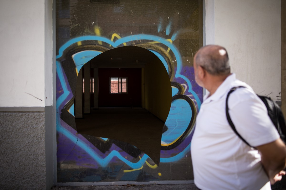 El acceso al interior de este inmueble en desuso es libre ahora mismo. Andrés Gutiérrez