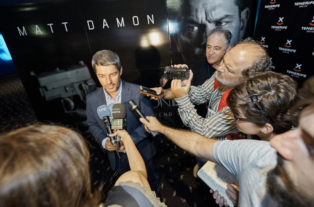 Preestreno Jason Bourne en Santa Cruz de Tenerife