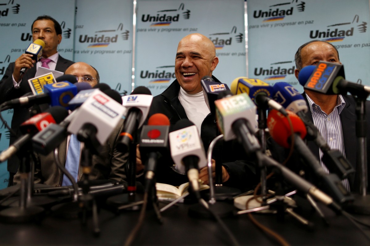 Jesús 'Chúo' Torrealba, político opositor venezolano | FOTO: REUTERS