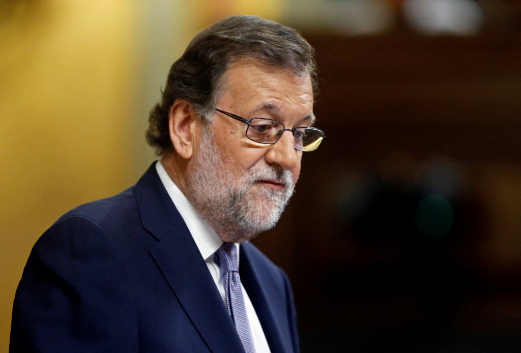 Mariano Rajoy, presidente en funciones del Gobierno