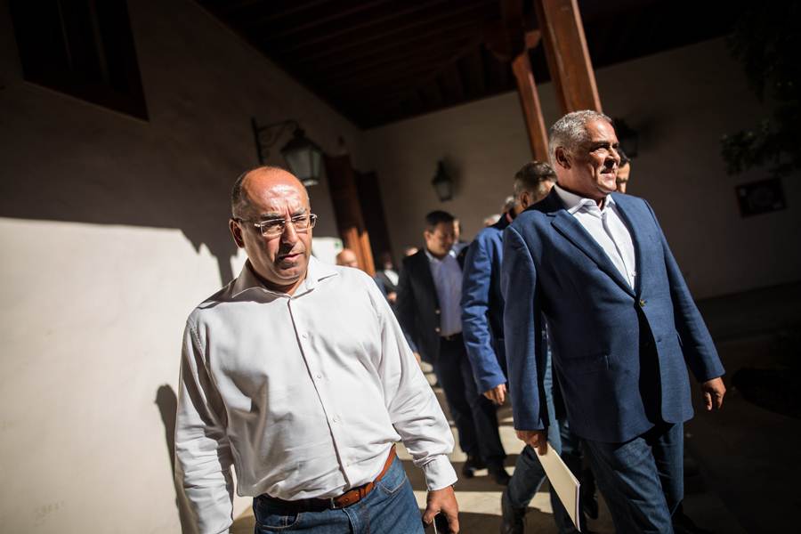 Julio Cruz y Jaime González Cejas. | ANDRÉS GUTIÉRREZ