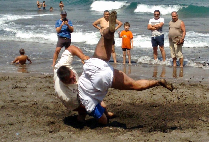 Luchada Playa de la Punta Poris Abona