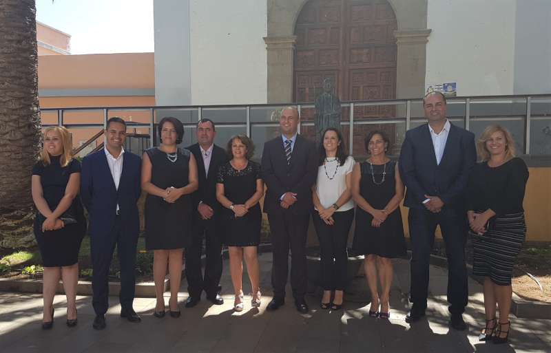 Los diez componentes del nuevo grupo de Gobierno / DA