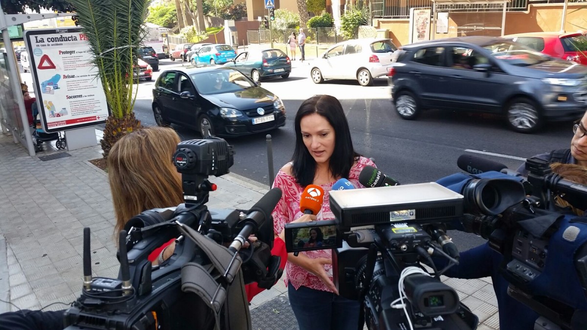 Zaida González, primer teniente de alcalde y concejal de Seguridad y Movilidad del Ayuntamiento de Santa Cruz | FOTO: CEDIDA
