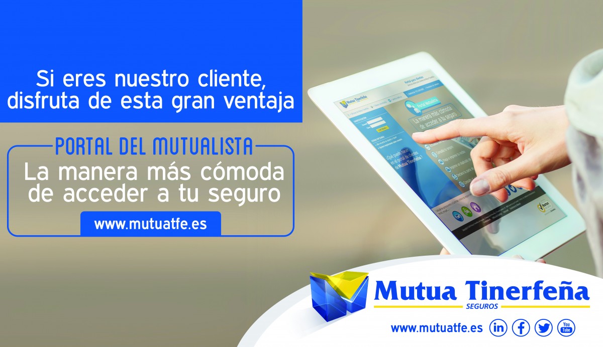 Portal del mutualista de Mutua Tinerfeña