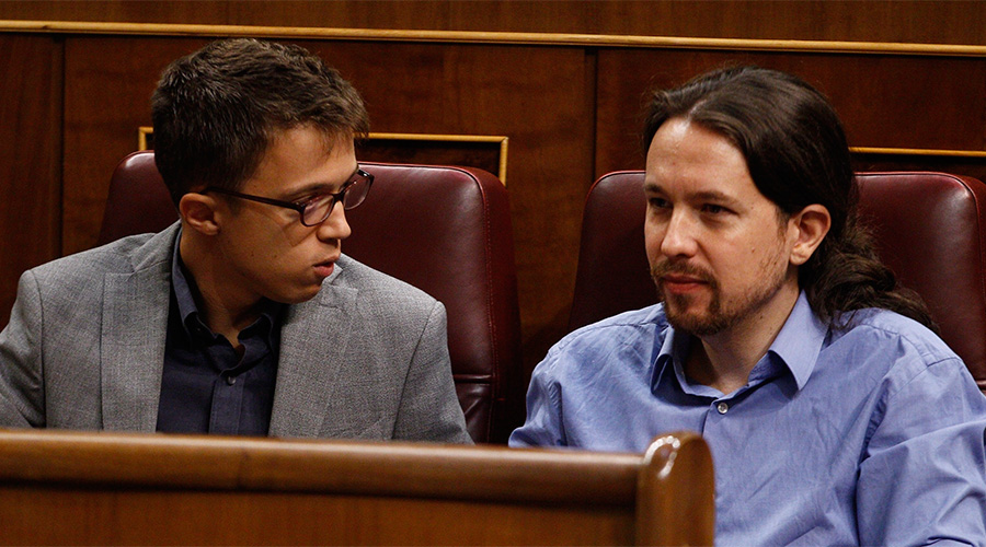 Errejón y Pablo Iglesias
