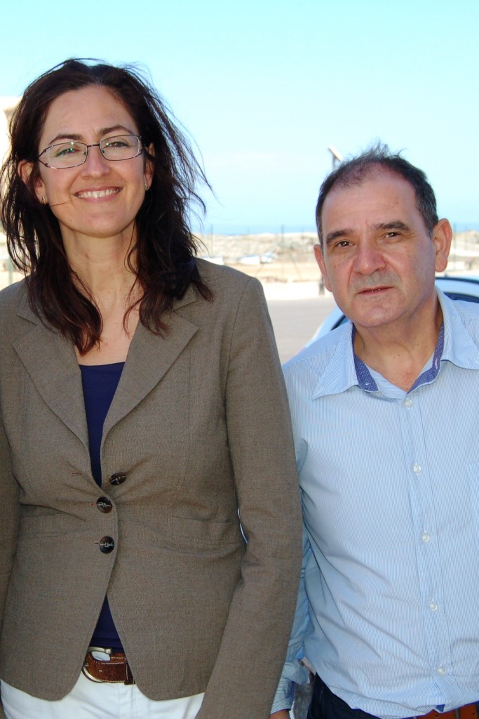 Elena Fumero y Ramón Desiderio Martín Flores / DA