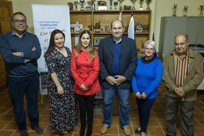 Jeremias Hernández candidato Federación de lucha de Tenerife