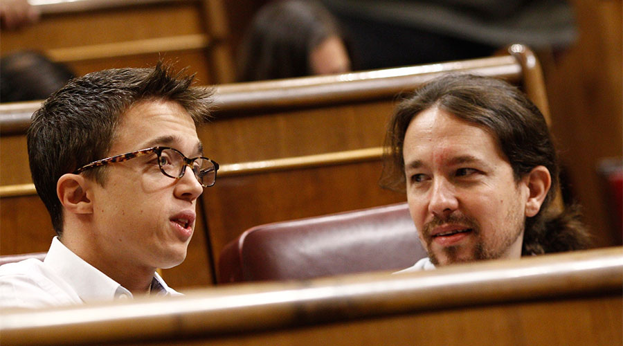 Íñigo Errejón y Pablo Iglesias