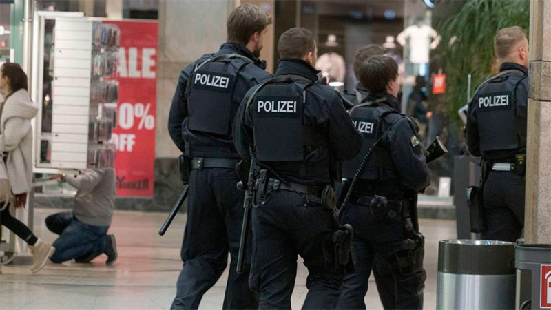POLICIA ALEMANIA OBERHAUSEN