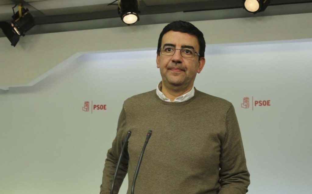 Mario Jiménez, portavoz de la gestora federal del PSOE | EUROPA PRESS