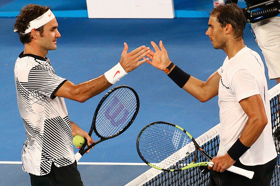 NADAL Y FEDERER OPEN AUTRALIA 2017