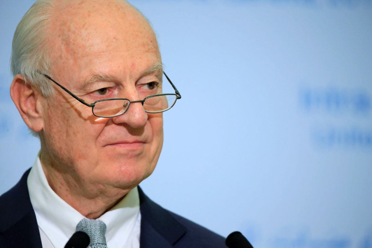 Enviado especial de la ONU para la mediación en el conflicto de Siria |  REUTERS/Pierre Albouy