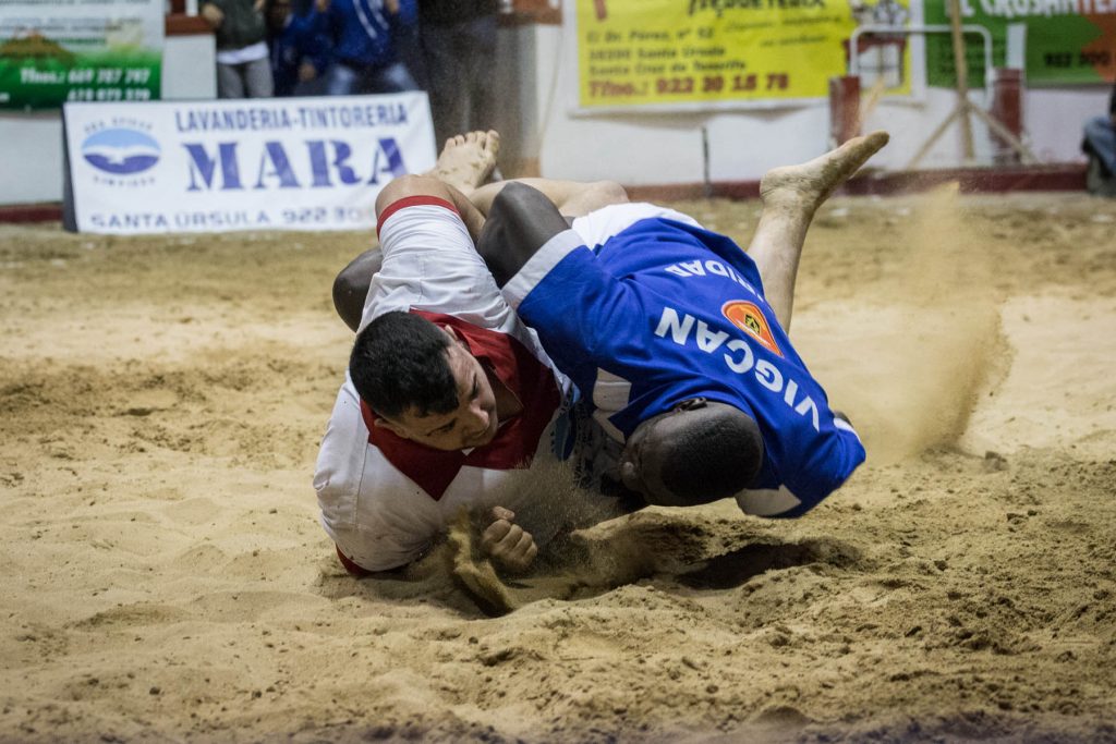 final lucha Tijarafe Guanche Tegueste